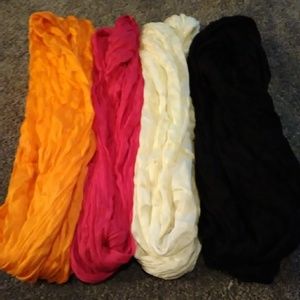 Infinity scarves